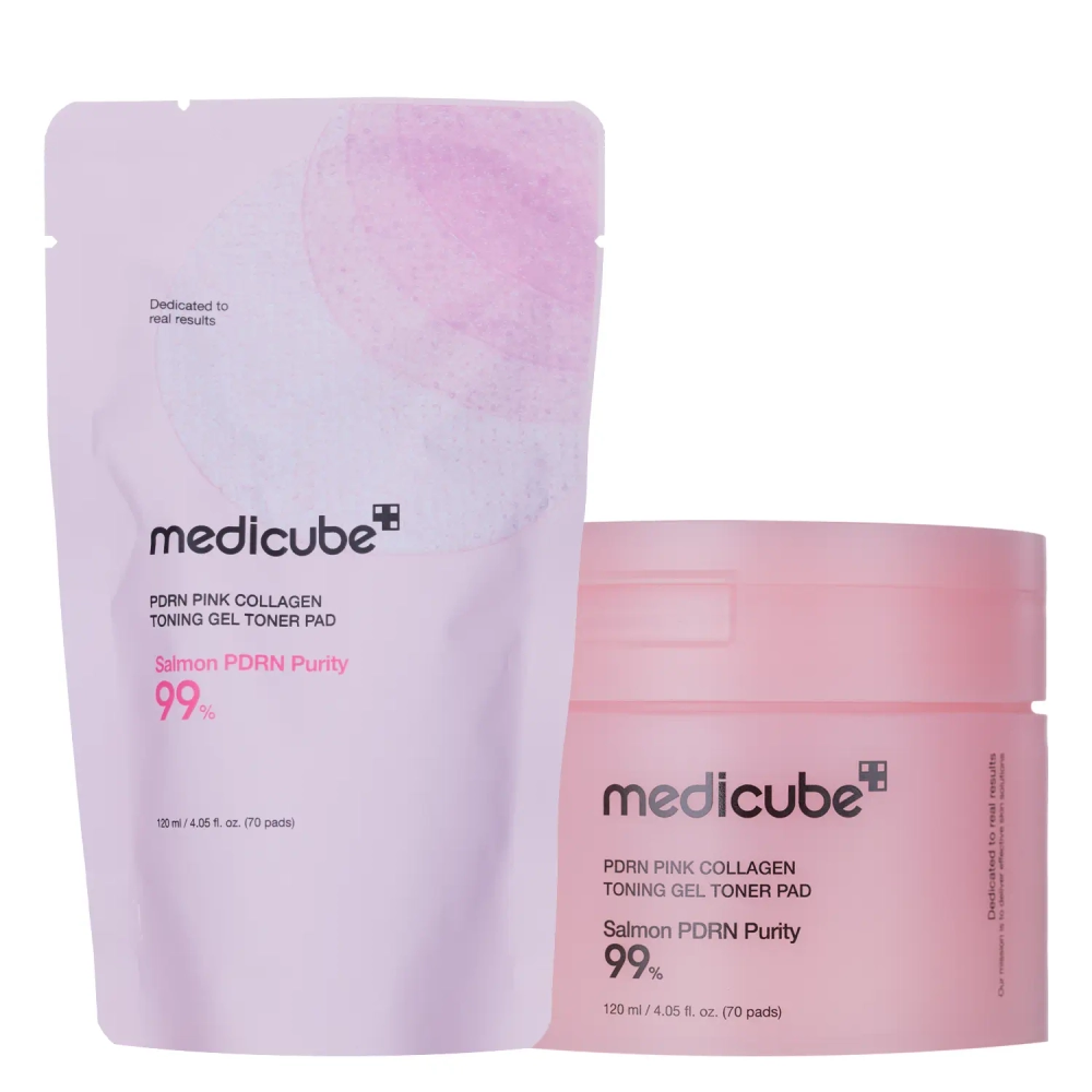 Medicube PDRN Pink Collagen Toning Gel Toner Pad - Afbeelding 2