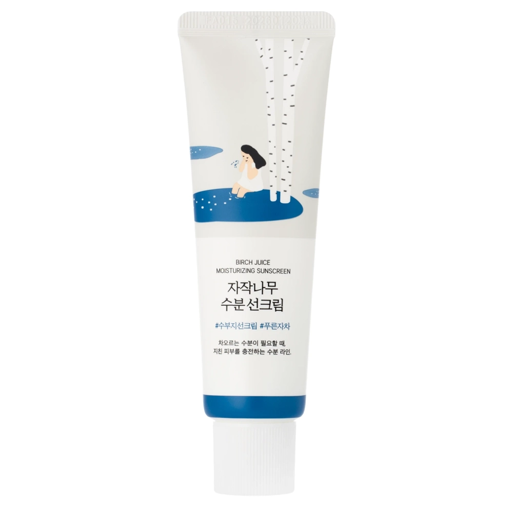 ROUND LAB Birch Juice Moisturizing Sun Cream SPF50+ PA++++